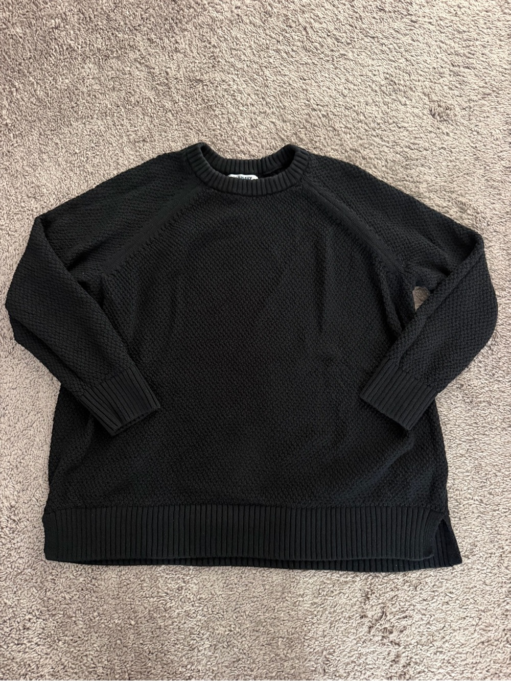Women's 3-4 sleeve Crewneck Sweater